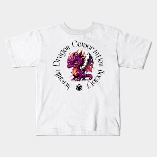 DND Juvenile Dragon Conservation Society Kids T-Shirt